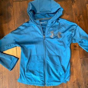 Used boys under armor zip jacket